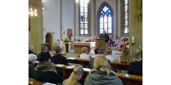 Festgottesdienst zum 50jahrigen Priesterjubiläum von Stadtpfarrer i.R. Geistlichen Rat Ulrich Trzeciok (Foto: Karl-Franz Thiede)